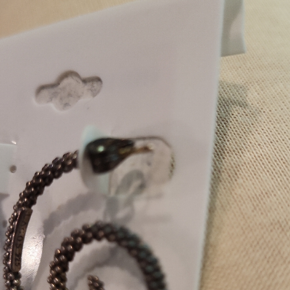 Nordstrom Sterling Silver Spiral Earrings - Picture 4 of 5